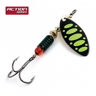 Блесна вертушка Akara Action Series Long 1+ A34 0401-6/5-A34