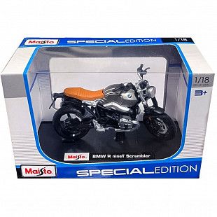 Масштабная модель мотоцикла Maisto 1:18 BMW R nineT Scrambler (39300)