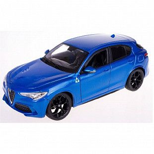 Коллекционная машина Bburago 1:24 Alfa Romeo Stelvio (18-21086) blue