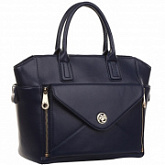 Женская сумка из кожи Pola 9004 dark blue