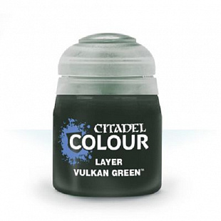 Краска для миниатюр Games Workshop Warhammer Layer: Vulkan Green 12ML 22-90