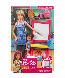 Кукла Barbie Любимая профессия Учитель рисования DHB63 GJM29