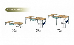 Стол Kovea Titan Slim 4Folding Bbq Table KN8FN0111