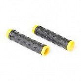Грипсы HY-500-3 L-128 black/yellow