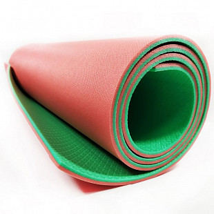 Туристический коврик Isolon Tourist 8 1800x600x8мм  red/green