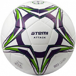 Мяч футбольный Atemi Attack 4р PVC