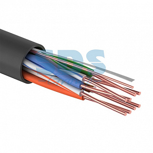 Кабель Rexant PROconnect UTP 4PR 24AWG, CCA, CAT5e, PE black 01-0045-3-50