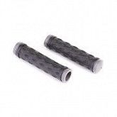 Грипсы HY-500-3 L-128 black/grey