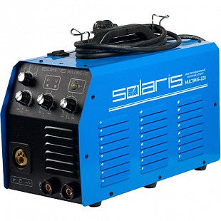 Полуавтомат сварочный Solaris MULTIMIG-220 + Щиток сварщика DGM V2500 MULTIMIG-220A1