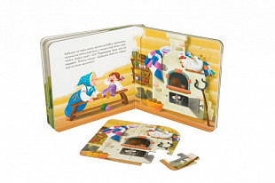 Книжка-игрушка Step Puzzle Книжная ярмарка У страха глаза велики SP-93305