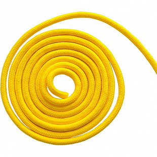 Скакалка для художественной гимнастики 3 м Yellow RGJ-101