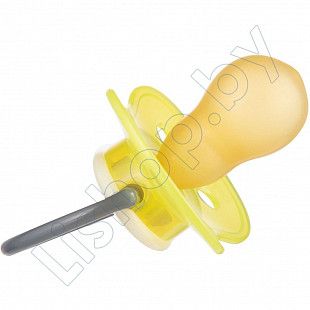 Пустышка Canpol babies Night Dreams Латексная Круглая 6-18 мес. (22/643) yellow