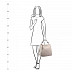 Женская сумка Pola 4284 light grey