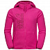 Джемпер детский Jack Wolfskin Stony Peak Jacket Kids pink peony