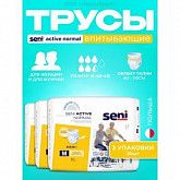 Впитывающие трусы для взрослых Seni Active Normal (M) 3 уп.