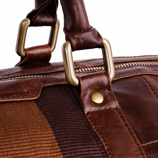 Дорожная сумка Pola 2801 dark brown