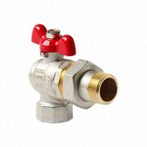 Кран шаровый угловой Pro Aqua 3/4" наружная-внутренняя EWB69-M20-F20X