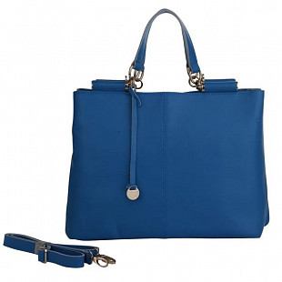 Женская сумка из кожи Pola 4485 blue