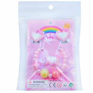 Набор детских украшений Qunxing Toys Милые сердечки R3-6