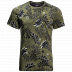 Футболка мужская Jack Wolfskin Leaf T M woodland green allover