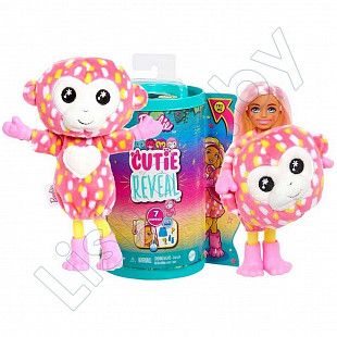 Кукла Barbie Cutie Reveal Chelsea Обезьянка (HKR12 HKR14)