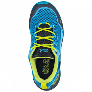 Кроссовки детские Jack Wolfskin Force Striker Vent Low K blue / lime
