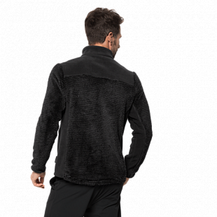 Джемпер мужский Jack Wolfskin Stone Pine Jacket M black stripes