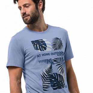 Футболка мужская Jack Wolfskin Palm Cove T M shirt blue