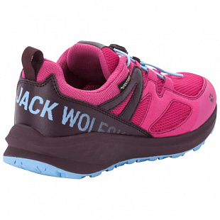 Кроссовки детские Jack Wolfskin Unleash 2 Speed Vent Low K pink / burgundy