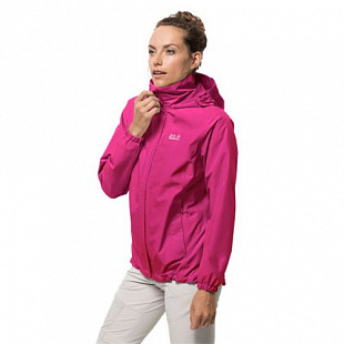 Куртка женская Jack Wolfskin Stormy Point Jacket W Pink