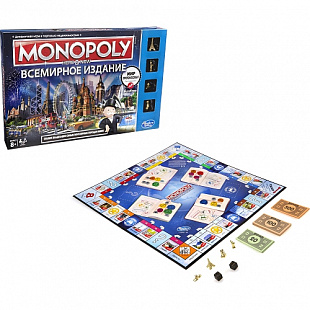 Игра детская настольная Hasbro «Всемирная Монополия» B2348