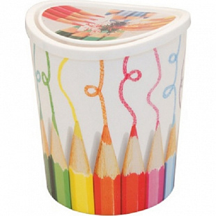 Контейнер для мусора настольный Idea 1,6 л Деко М2491 Paint