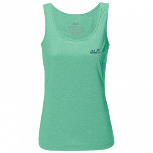 Майка женская Jack Wolfskin Crosstrail Top Women pacific green