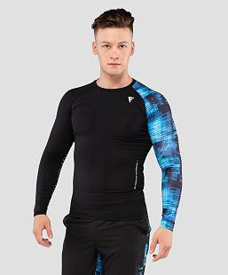Мужская спортивная футболка FIFTY Cyber Code с длинным рукавом FA-ML-0202-775 print
