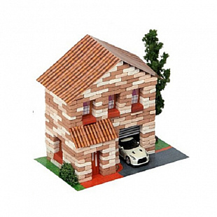 Конструктор Рыжий Кот Архитектурное моделирование Двухэтажный домик Л-12 К-8378