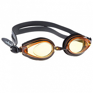 Очки для плавания Mad Wave Techno II black/yellow