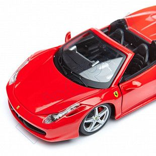 Машинка Bburago 1:24 Race And Play 458 Spider (18-26017)