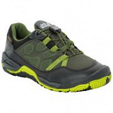 Полуботинки детские Jack Wolfskin Jungle Gym Texapore Low K gorilla