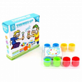 Игра настольная Разноцветные колечки 5777-25