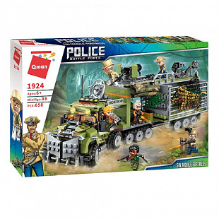 Конструктор Qman Трейлер Для Перевозки 1924
