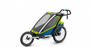 Детская мультиспортивная коляска Thule Chariot Sport1 lime (10201002)