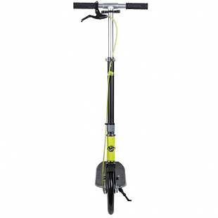 Самокат городской с ручным тормозом Novatrack Polis Lime 230мм 230B.POLIS.LM8