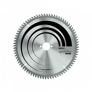Диск пильный Bosch 254х30 мм 40 зубов OPTILINE WOOD 2609241390