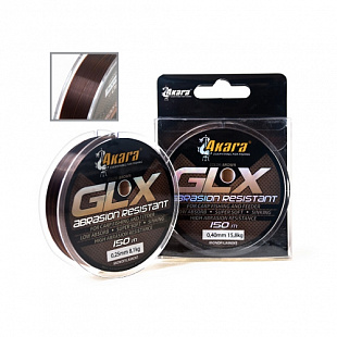 Леска Akara GLX Abrasion Resistant Brown 150 м