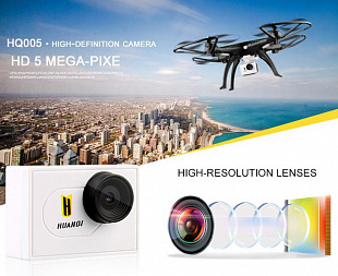Квадрокоптер Huanqi с Wi-fi камерой 5Mpx и барометром HuanQi H899B005