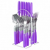 Набор столовых приборов Peterhof PH-22107C purple
