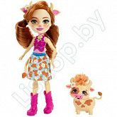 Кукла Enchantimals Кейли и теленок Кардл (FNH22 FXM77)