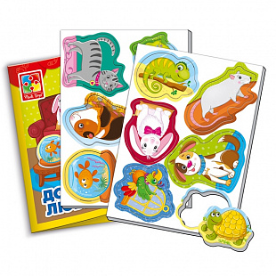 Коллекция магнитов Vladi Toys Мой маленький мир Домашние любимцы VT3106-05