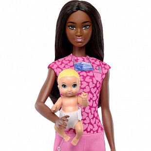 Кукла Barbie Baby Doctor (JCR71 JCR73)