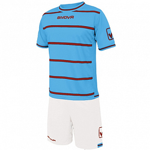 Футбольная форма Givova Caos KITC41B blue/white